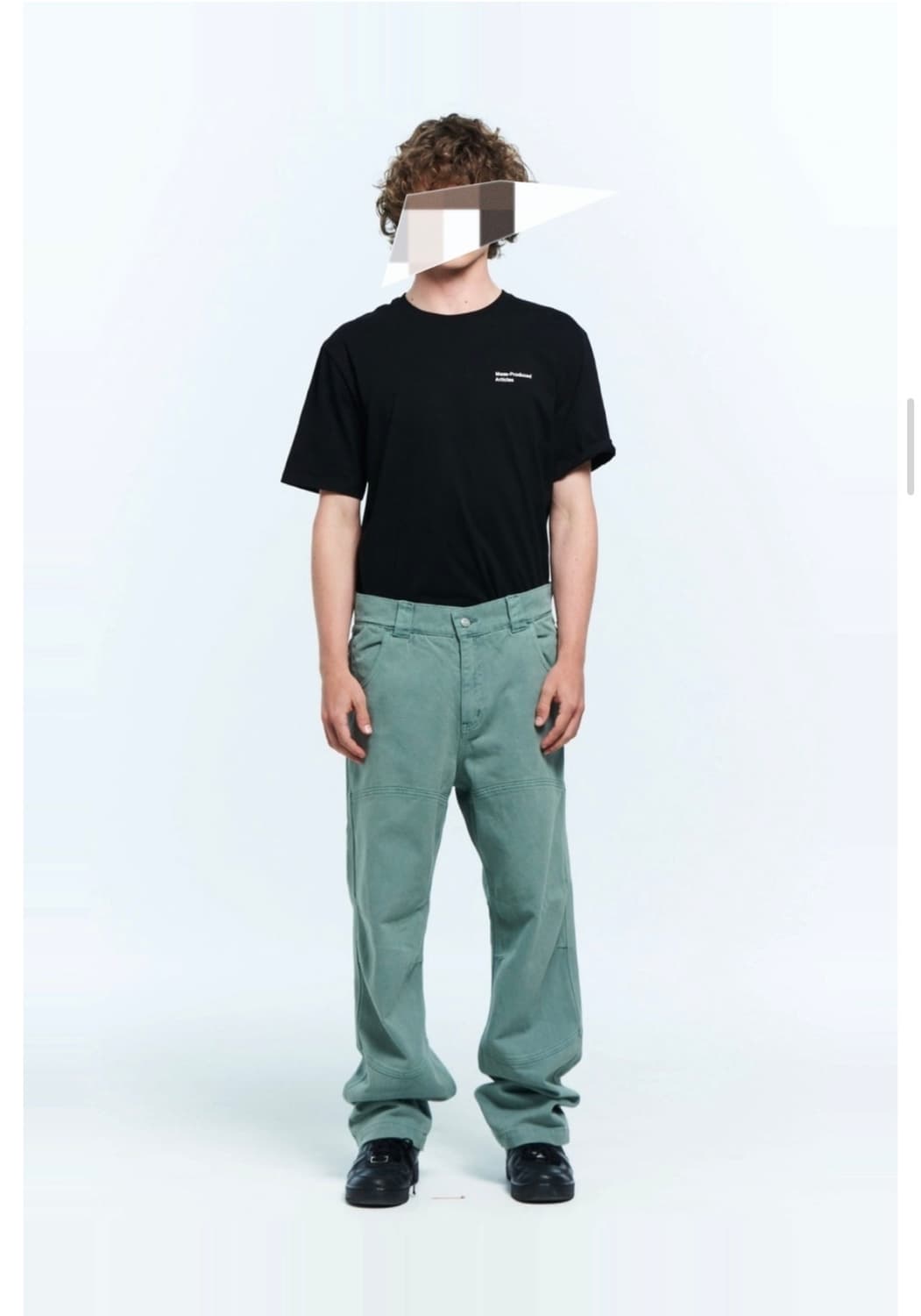 MPa CALF POCKET PANTS 플라스틱 프로덕트 카프팬츠 M 상품이미지2