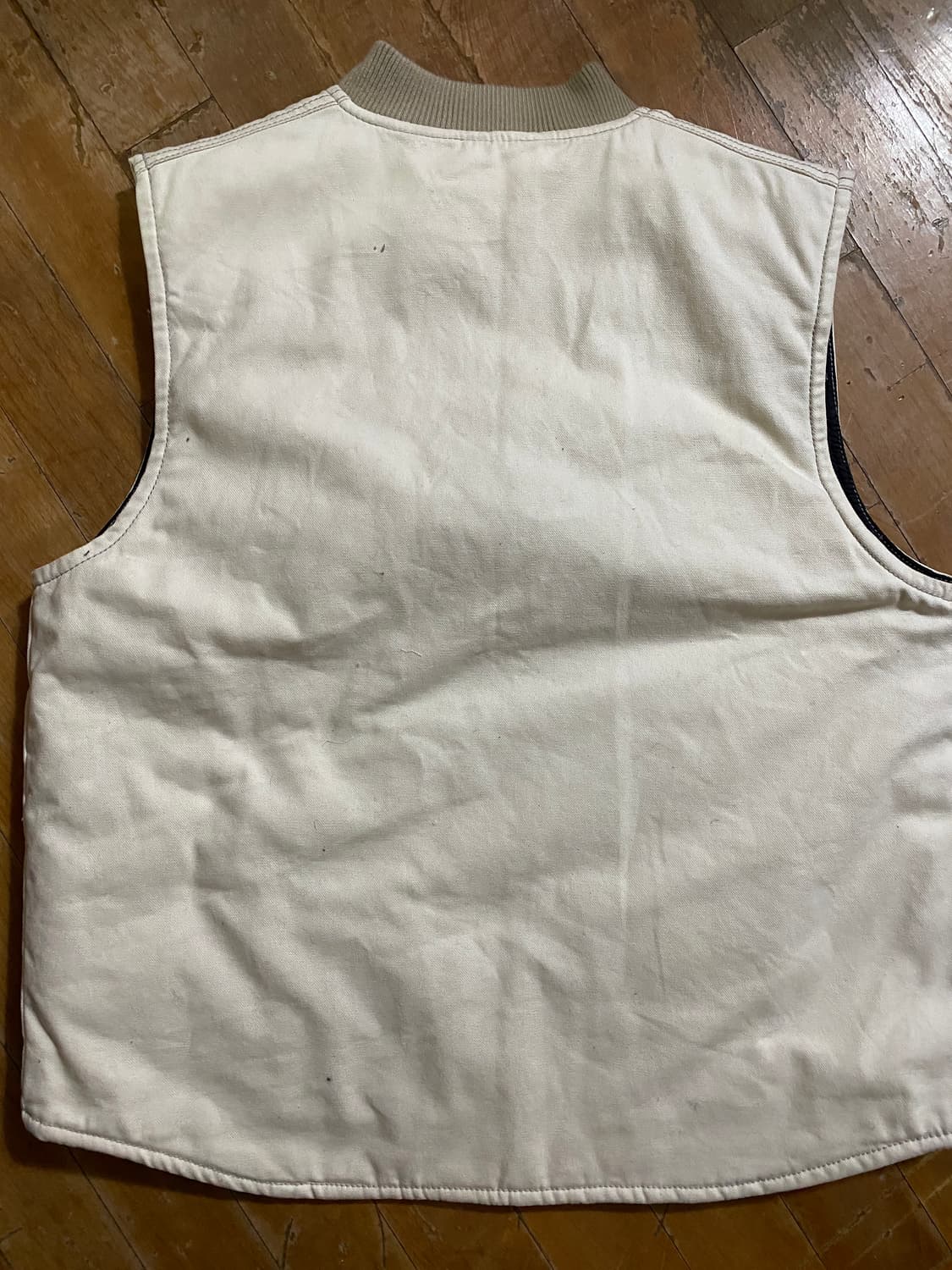 ZARA 워크웨어 아이보리 패딩 베스트 XL (105) 상품이미지6