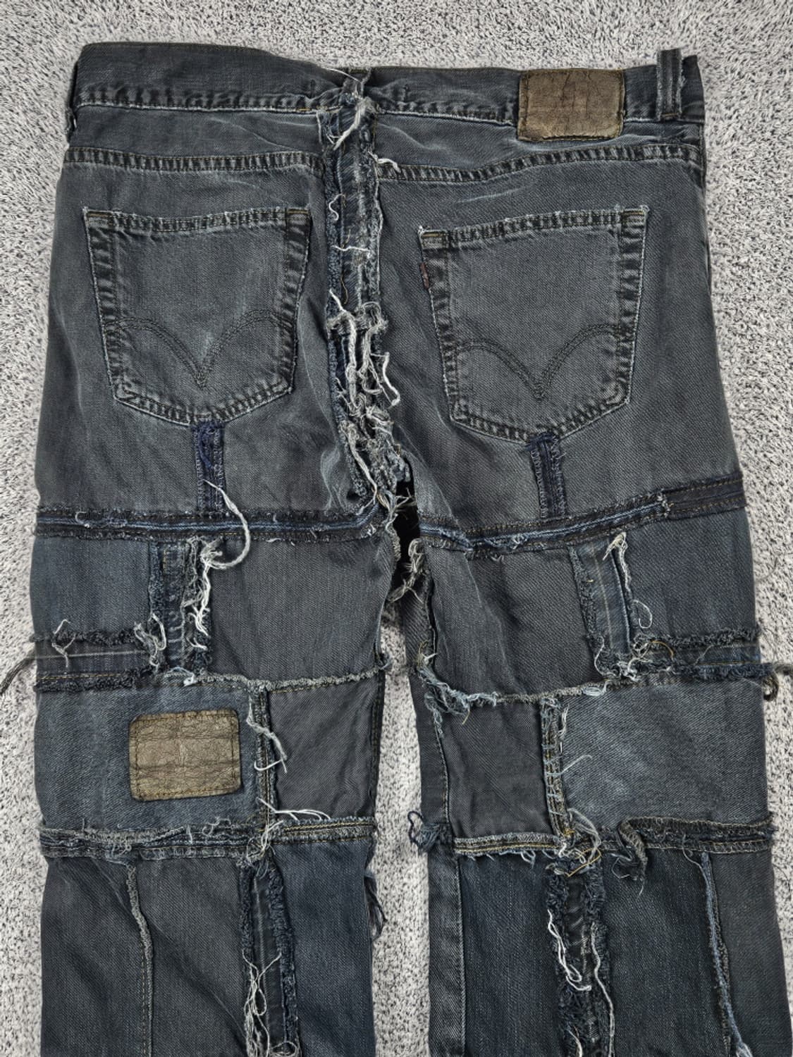 리바이스 리메이크 패치워크 커스텀 데님 팬츠 ( 36" ) / 10350 상품이미지8