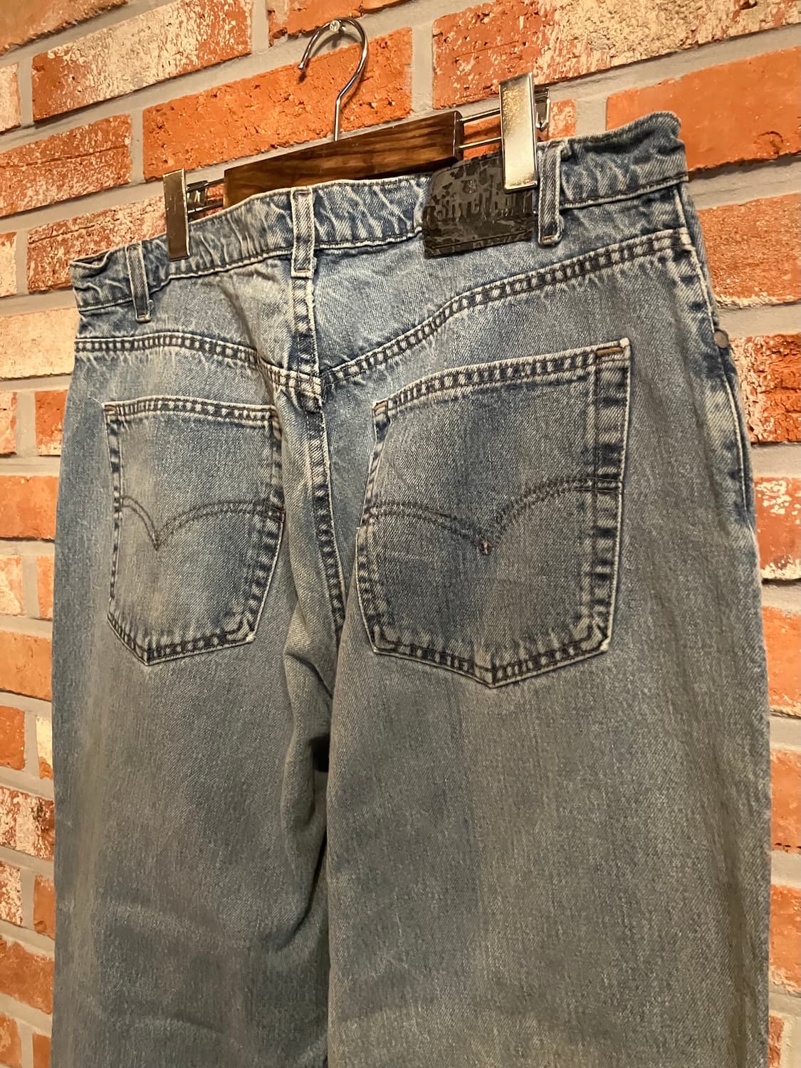 90s USA 빈티지 리바이스 실버탭 배기핏 데님 팬츠 상품이미지6