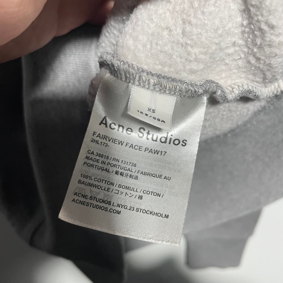 아크네스튜디오 맨투맨 상품이미지6