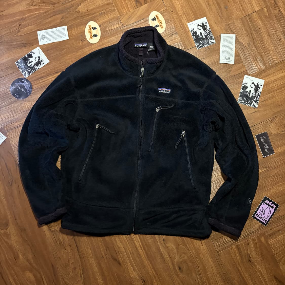 USA MADE PATAGONIA R4 플리스 자켓 블랙 상품이미지1