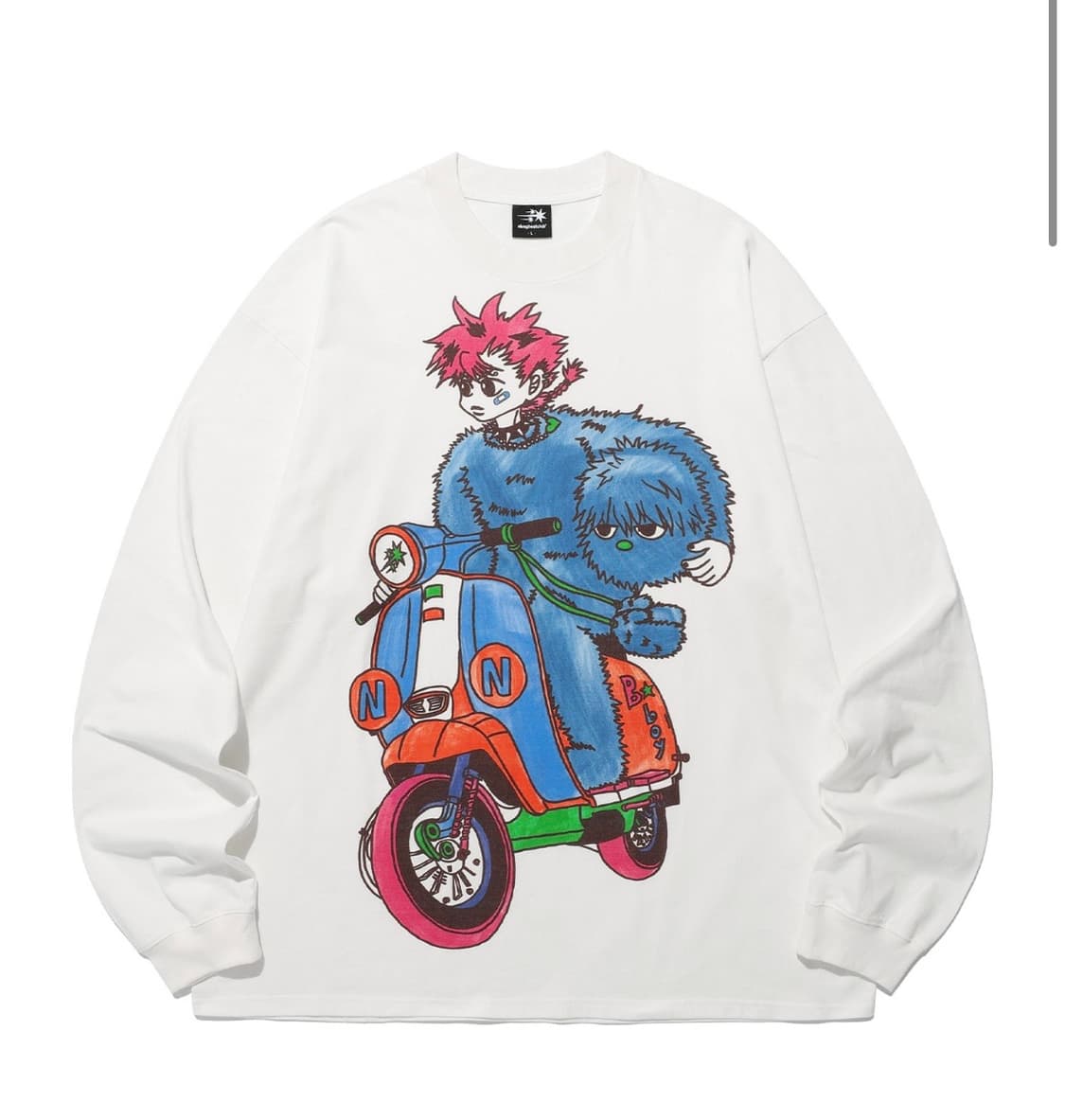 나이스고스트클럽 motorcycle blue boy  상품이미지1