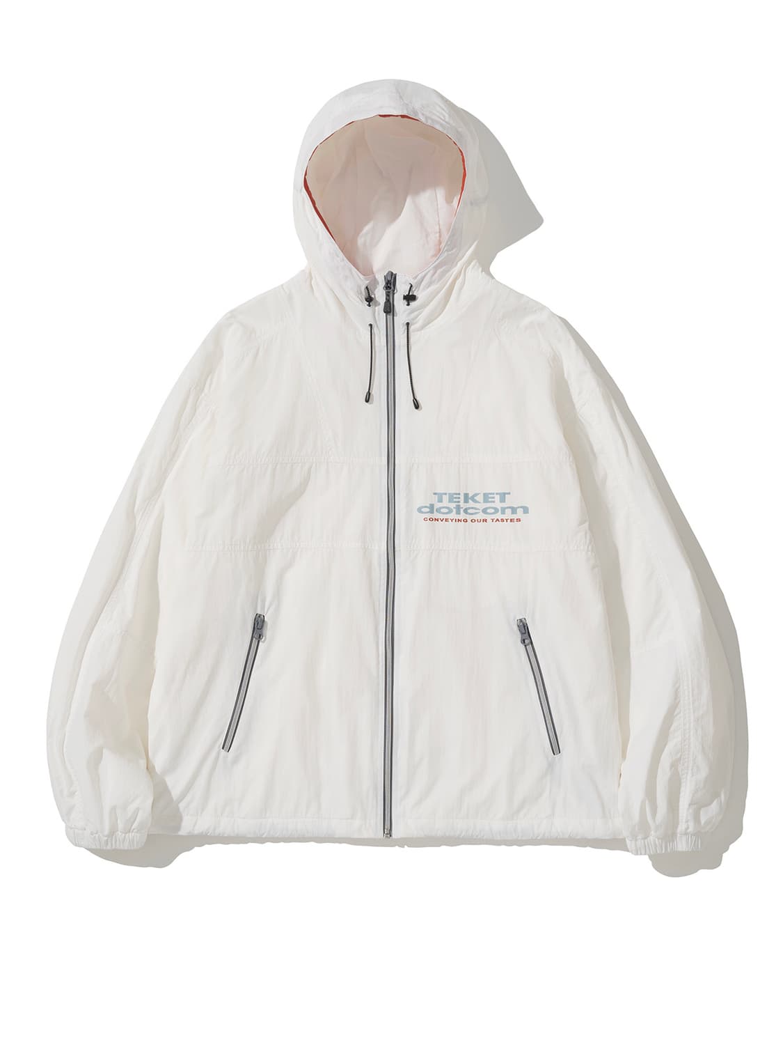 (L) 새상품 teket 테켓 Share Wind Jacket White 상품이미지8