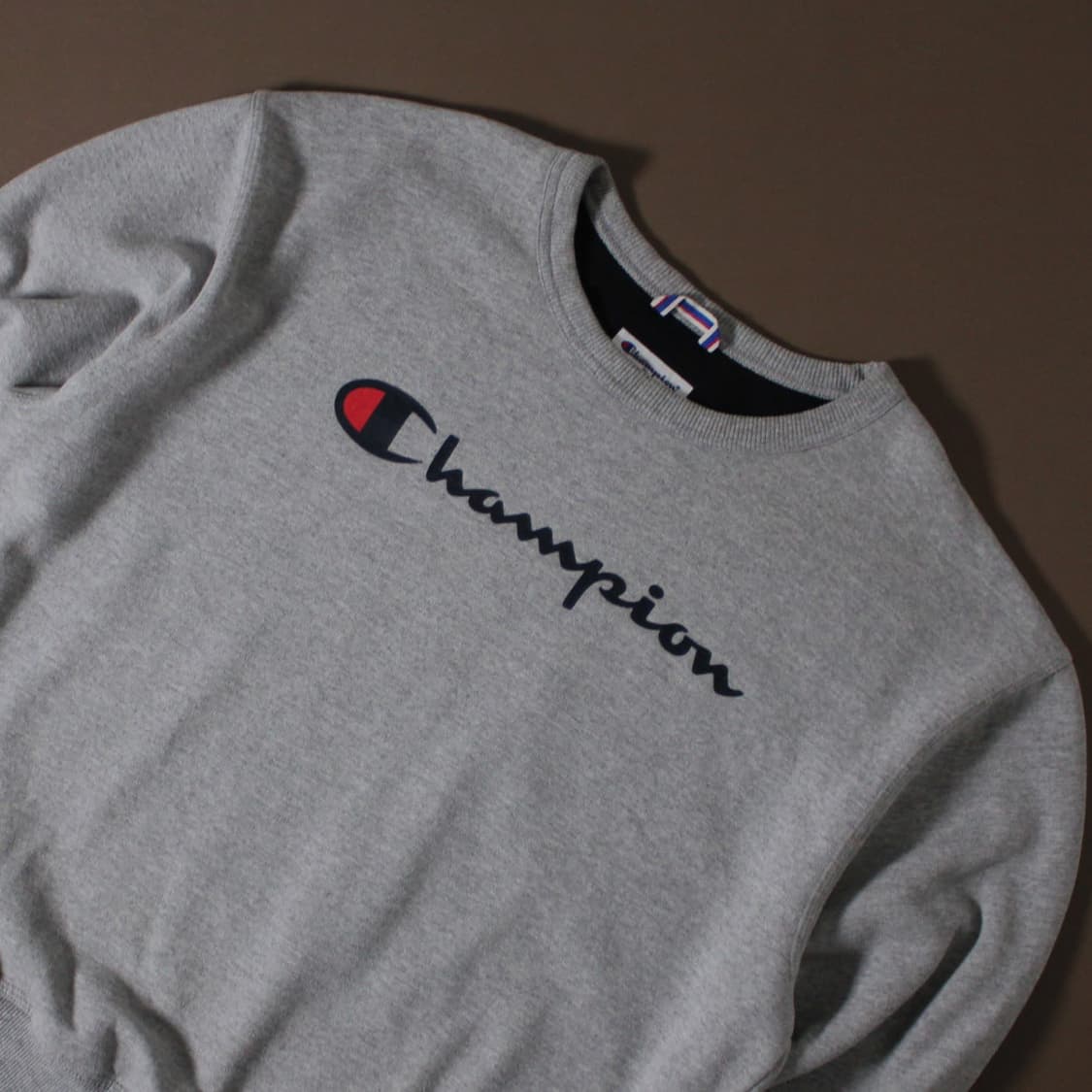 Champion 챔피온 그레이 기모 맨투맨 상품이미지2