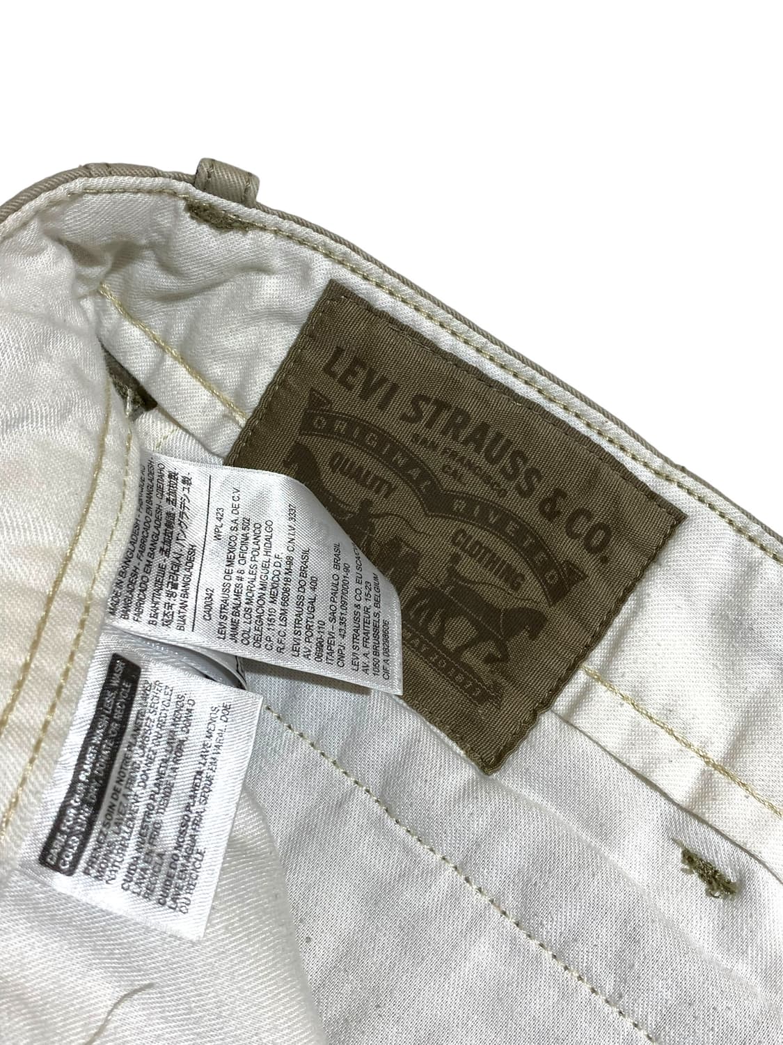 리바이스 화이트탭 카고 쇼츠 상품이미지5