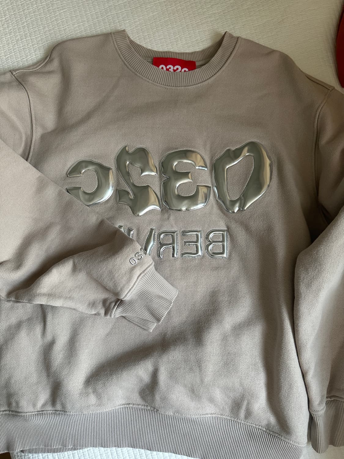 032c 글리치 맨투맨 M 상품이미지5