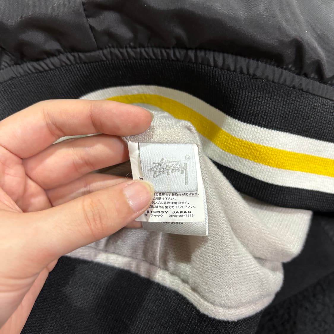 L 스투시 블랙 SS 링크 나일론 스타디움 바시티자켓 상품이미지7