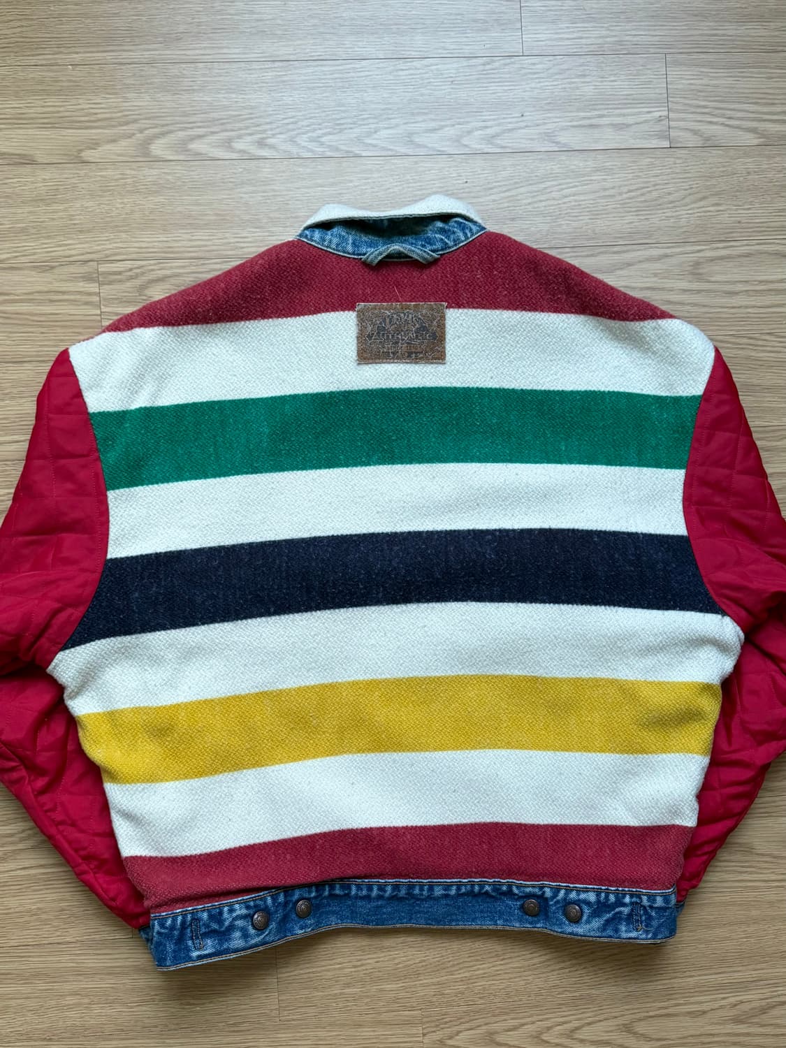 90s USA 리바이스 허드슨베이 데님자켓 상품이미지5