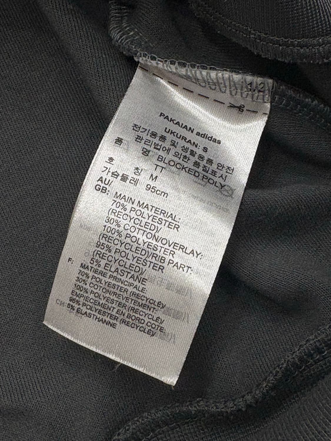 adidas 아디다스 신형 불꽃 트랙탑 그레이 져지 상품이미지7