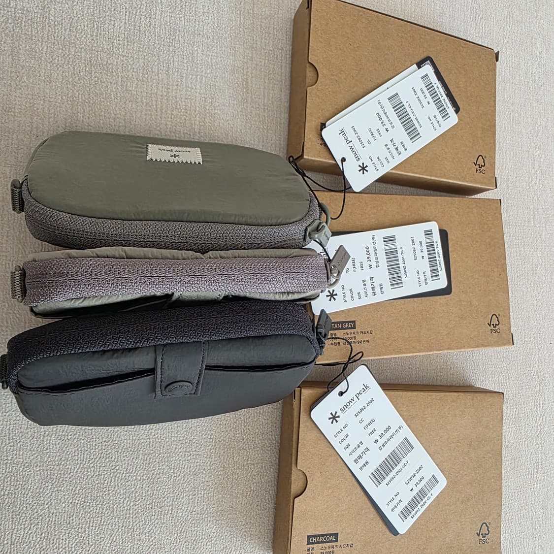 스노우피크 카드 지갑 상품이미지3