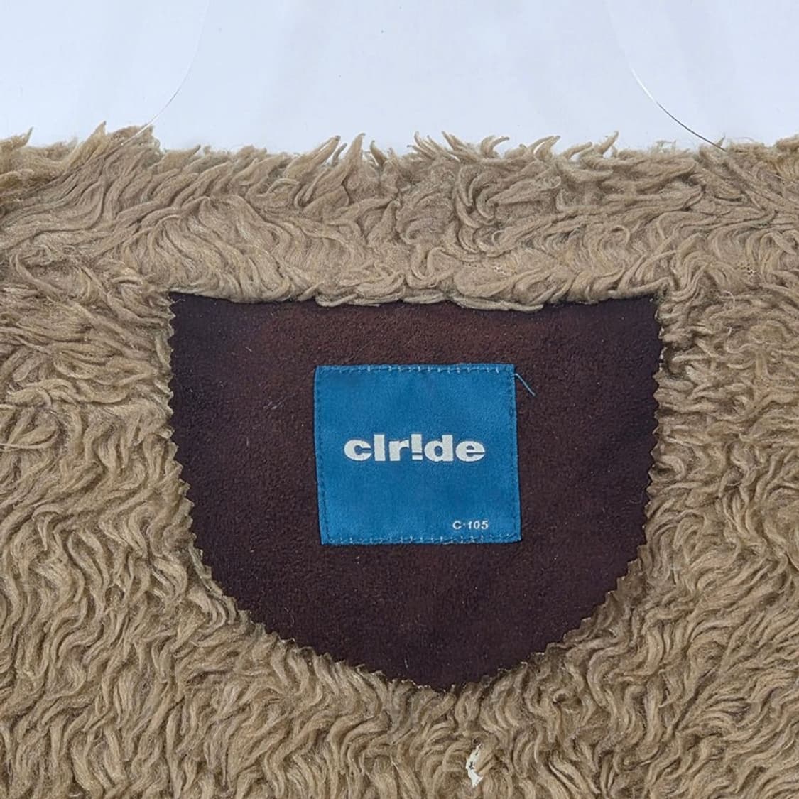 클라이드 빈티지 페이크 스웨이드 양털 무스탕 자켓 XL 상품이미지6