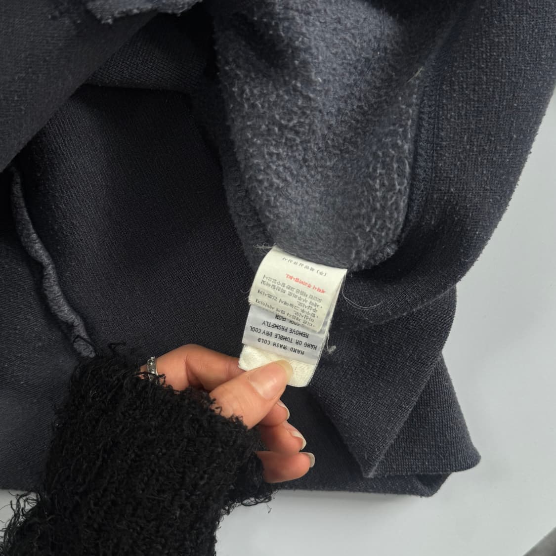 Quiksilver 퀵실버 라이트 네이비 후드집업 상품이미지8