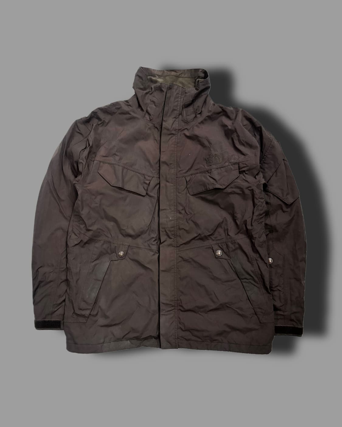 노스페이스 브라운 하이벤트 바람막이 M 상품이미지4