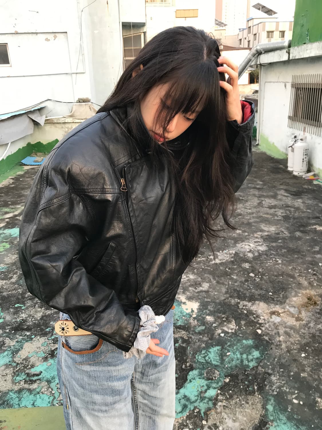 Espirit 리얼 가죽 자켓 상품이미지5