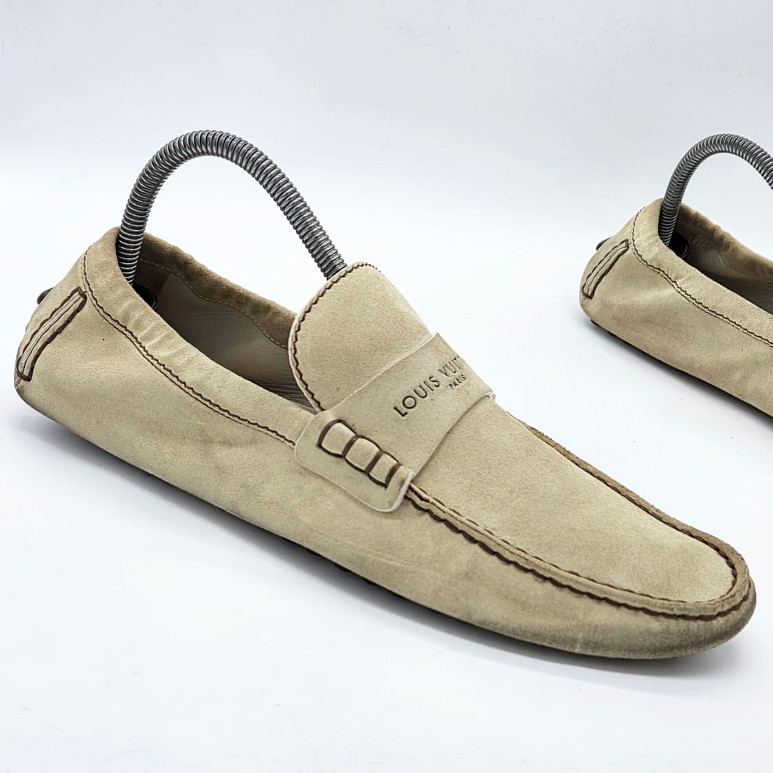  루이비통 스웨이드 드라이빙 슈즈 샌드 (7 1/2)  상품이미지7