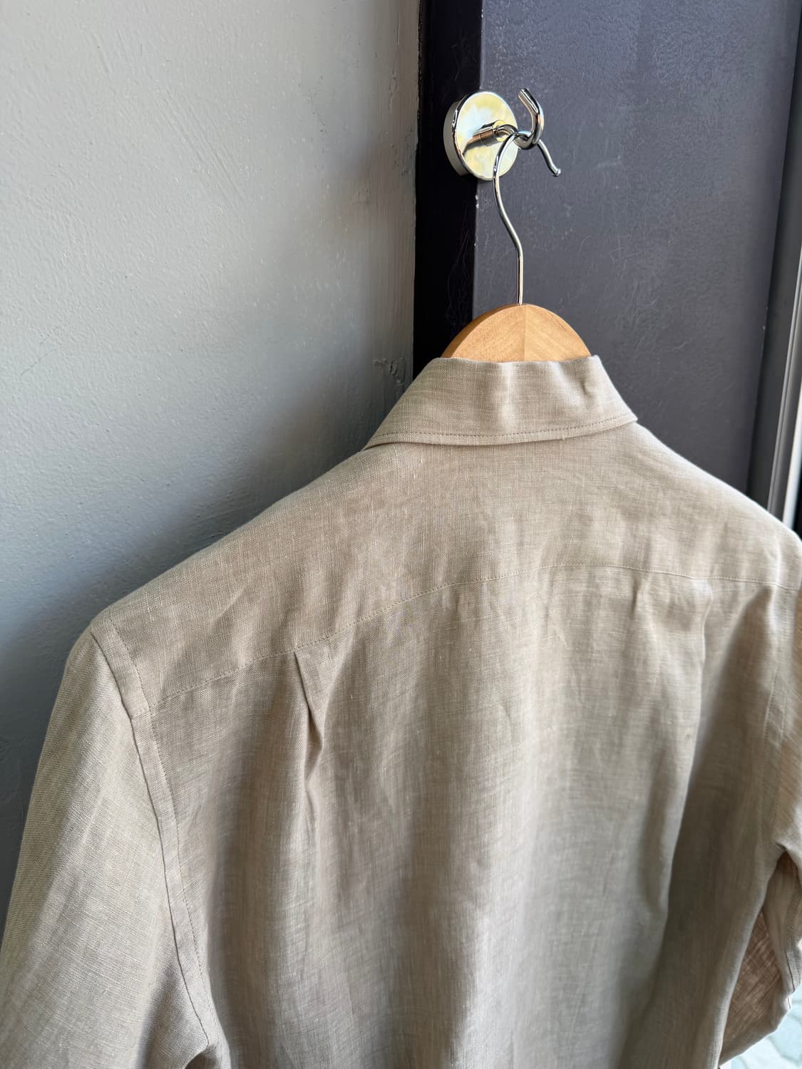 38/ 로로피아나 실크 린넨 셔츠 자켓 상품이미지8