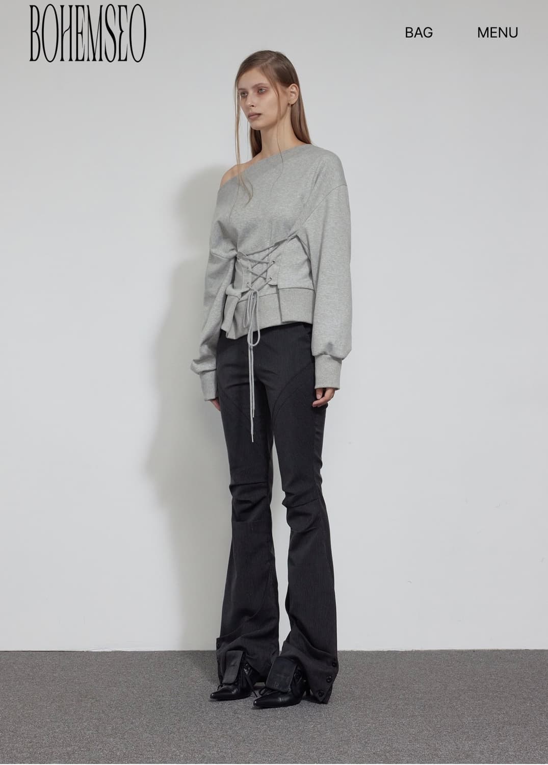 보헤미안서울 코르셋 스웻셔츠 상품이미지3