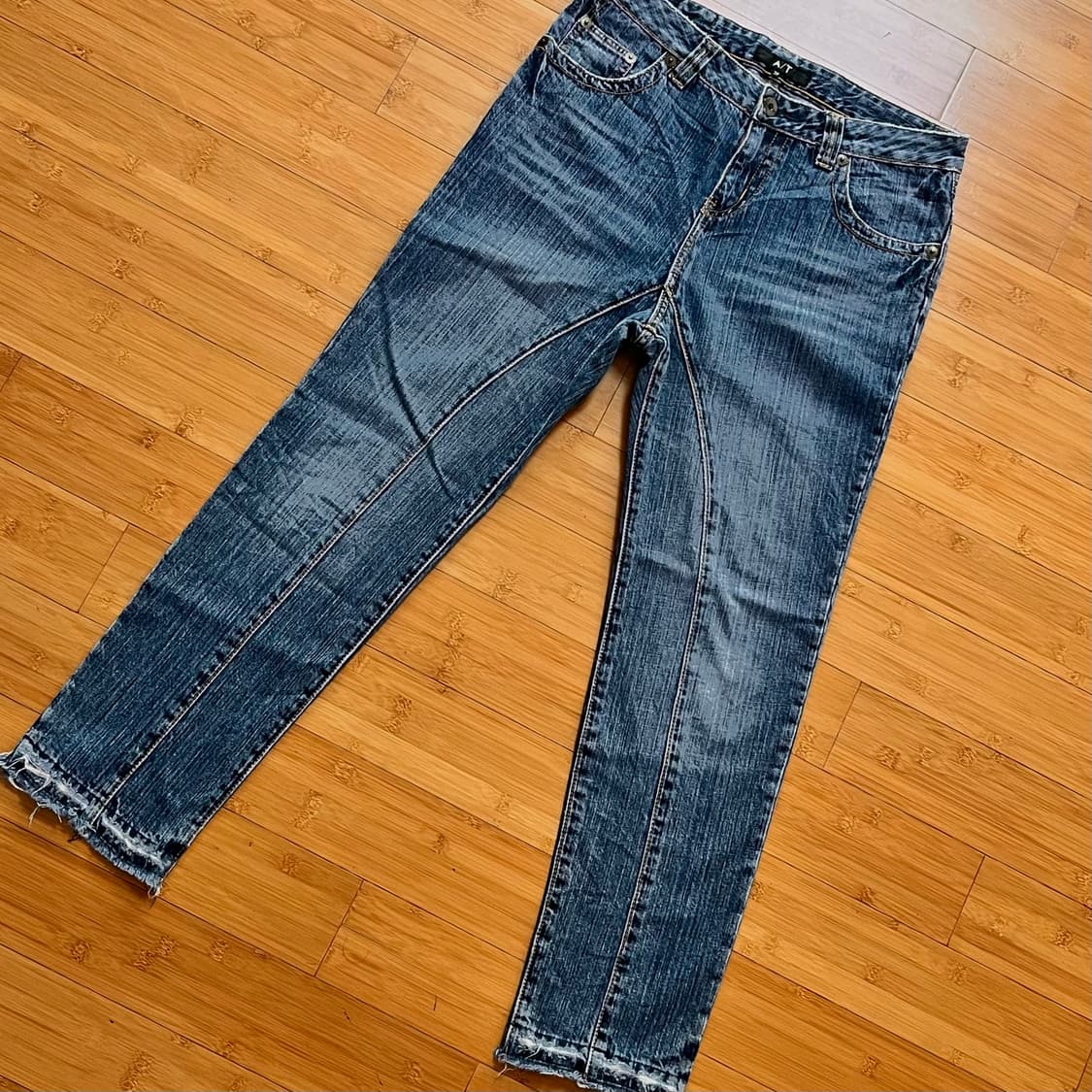 아츠오 타야마 데님팬츠 W38 ATSURO TAYAMA 상품이미지2