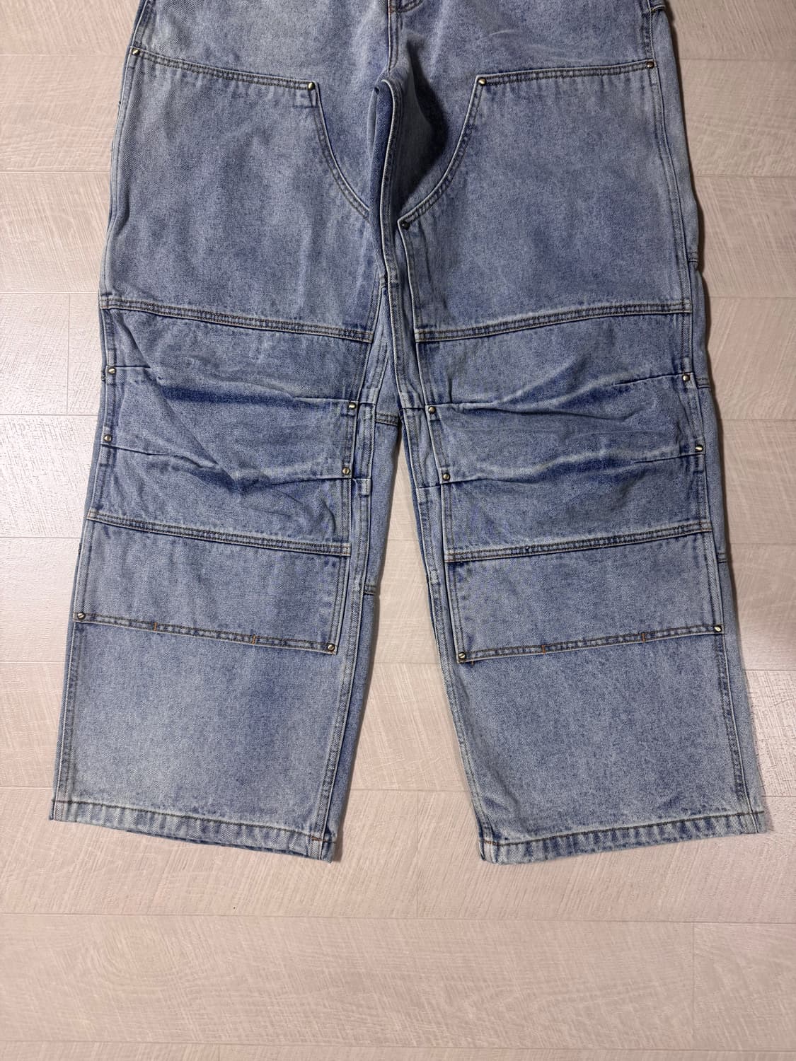 베이컨트아카이브 바논 카펜터 데님 라이트블루 M 상품이미지2