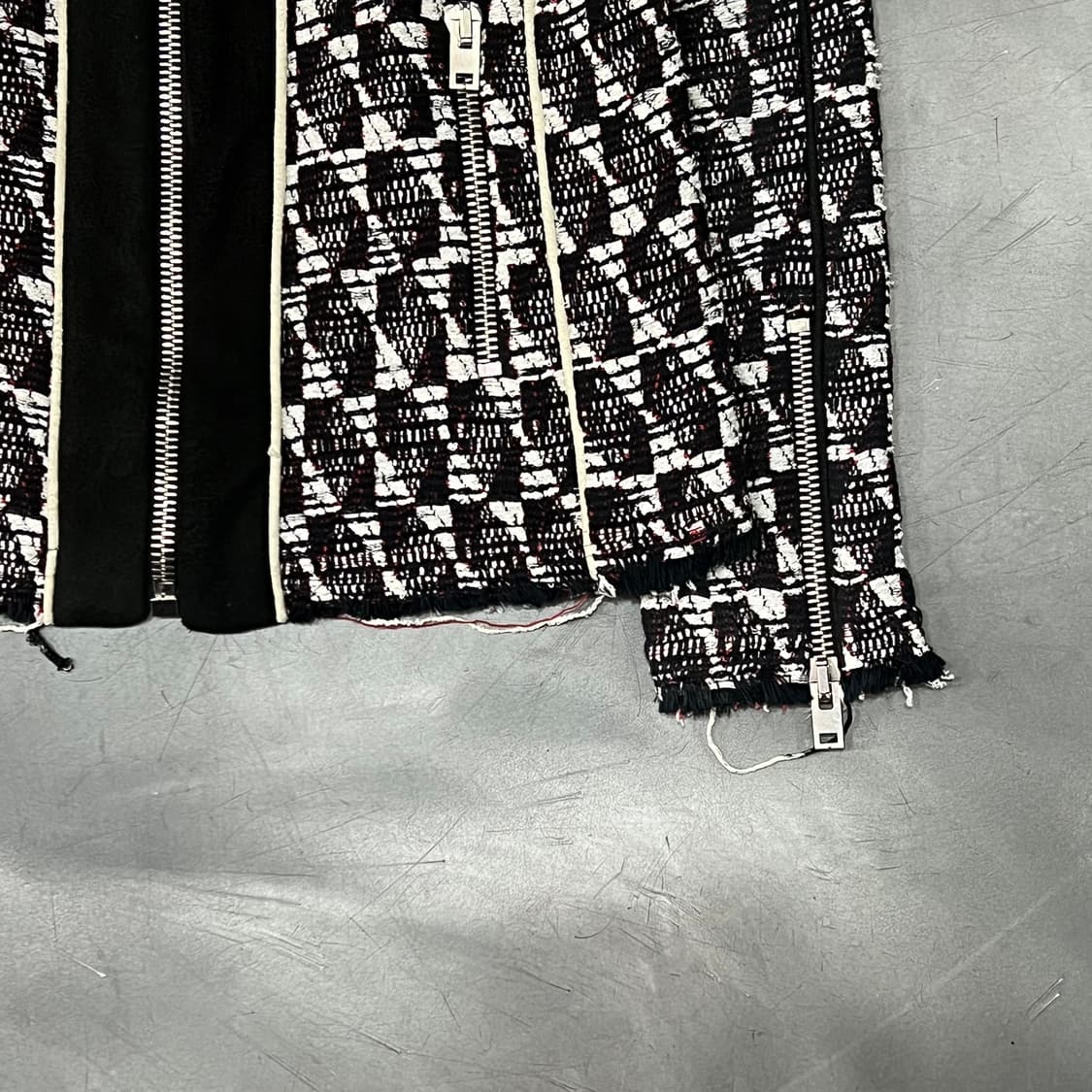  이로 트위드 집업 자켓 y15106 상품이미지4