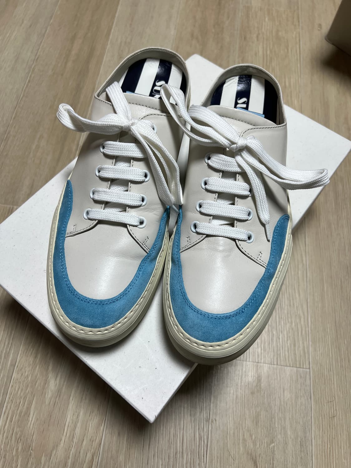 [43사이즈]써네이 사보 아주르 블루 스니커즈 상품이미지6