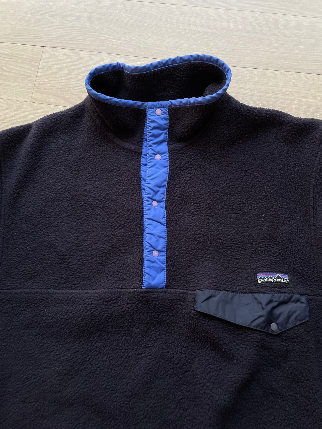 90s 파타고니아 신칠라 네이비 블루 rare 빈티지 상품이미지4