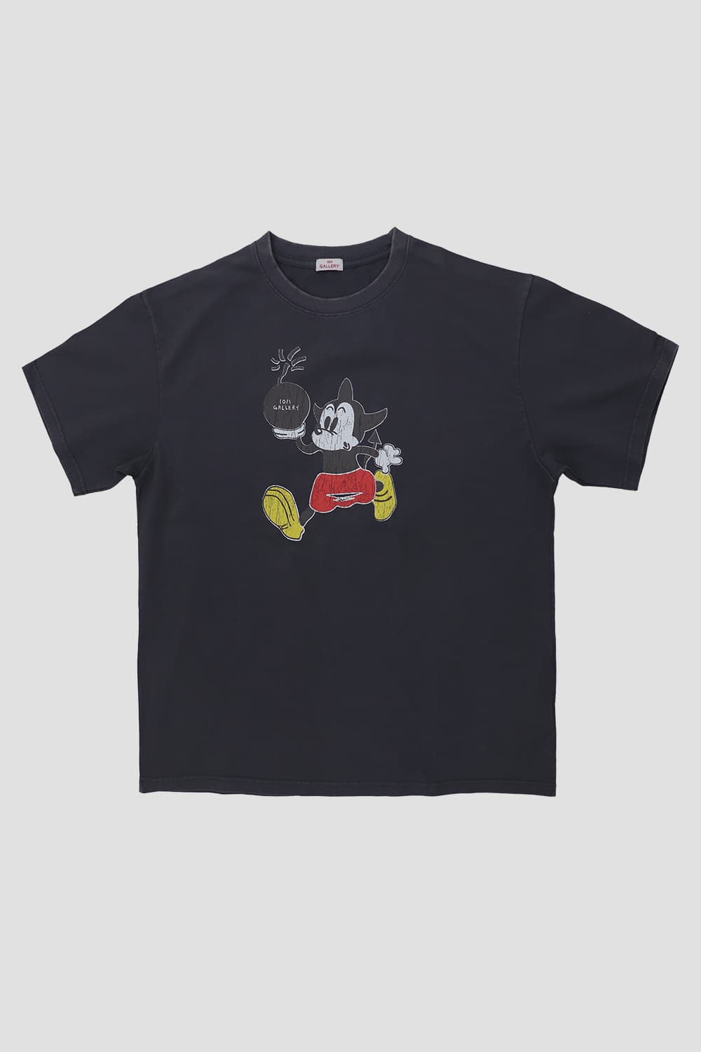 1011gallery  미키마우스 반팔 차콜M 상품이미지1