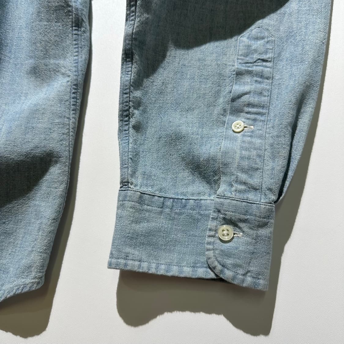 폴로 랄프로렌 데님 샴브레이 셔츠 상품이미지6