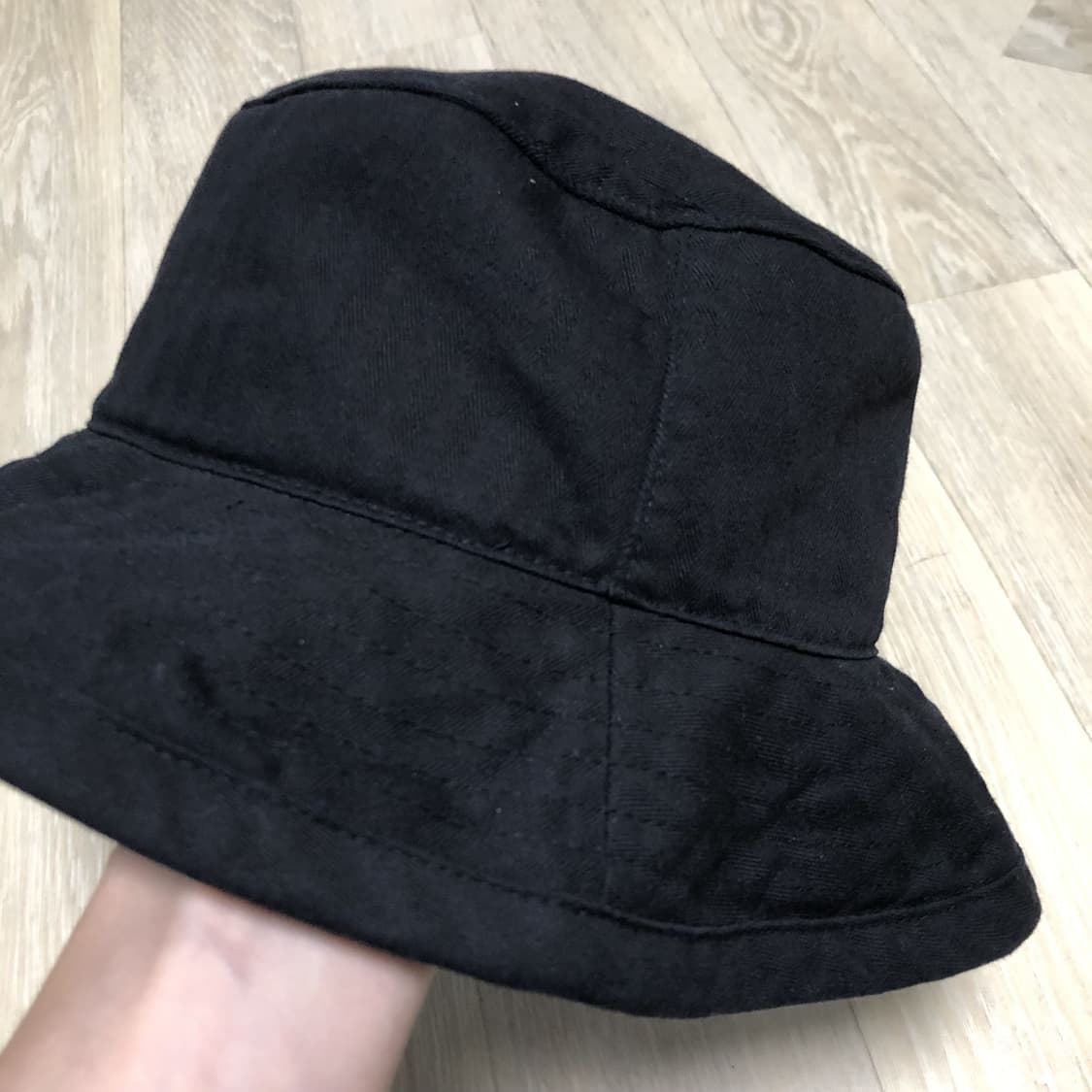 (ONE SIZE) 리타 LEATA HBT 코튼 피싱 햇 블랙 리타 모자 상품이미지3