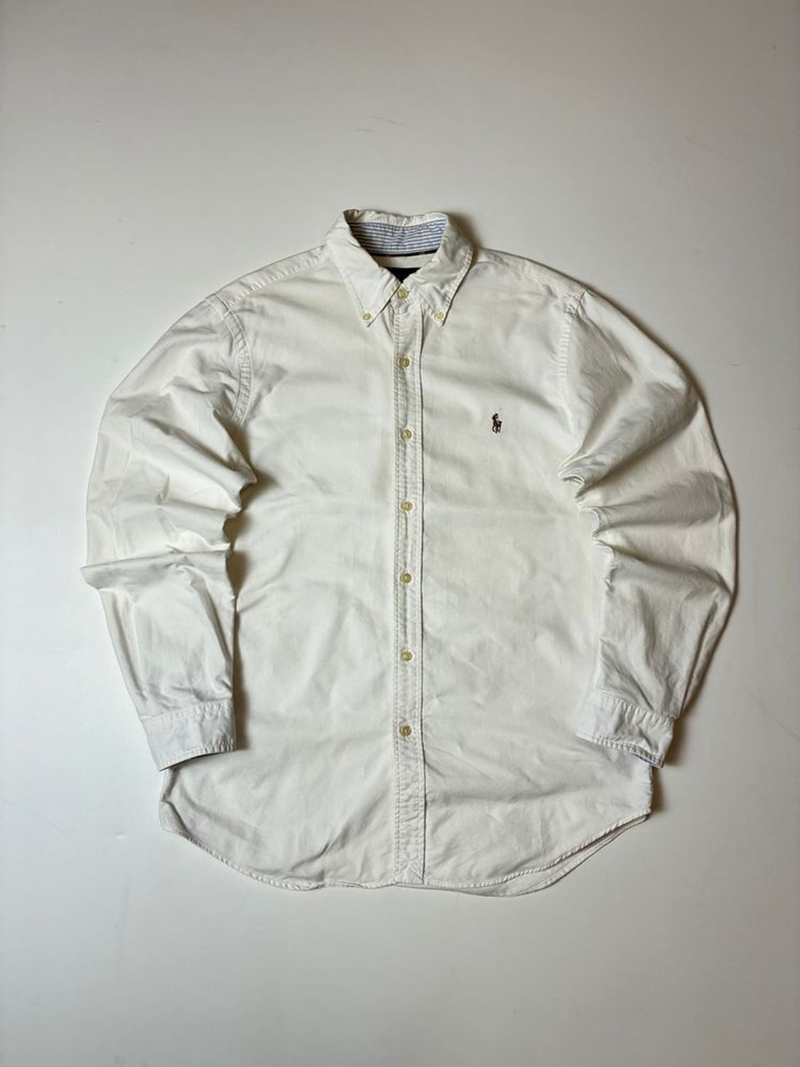 폴로 랄프로렌 옥스포드 자수 로고 화이트 셔츠 PN8089 상품이미지1