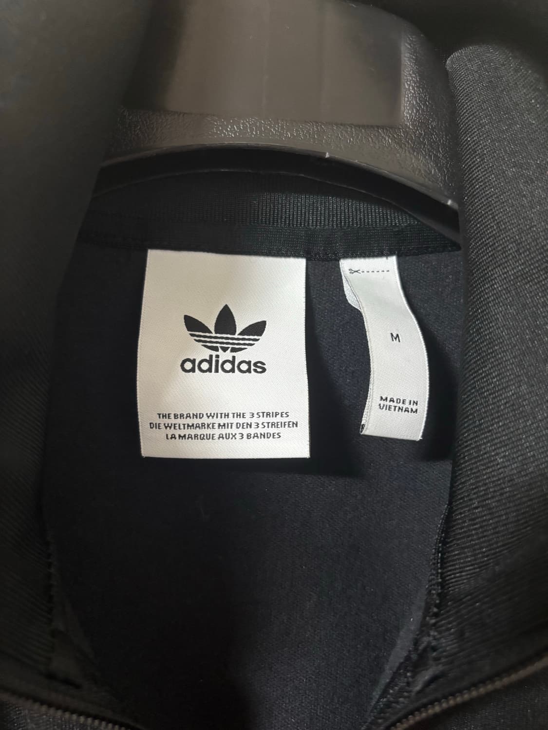 아디다스 삼선 블랙 트레이닝 져지 상품이미지3