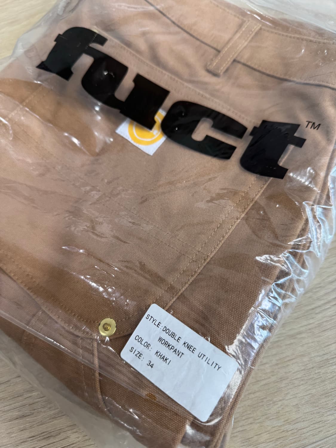 34 퍽트 FUCT 더블니 워크팬츠 상품이미지3