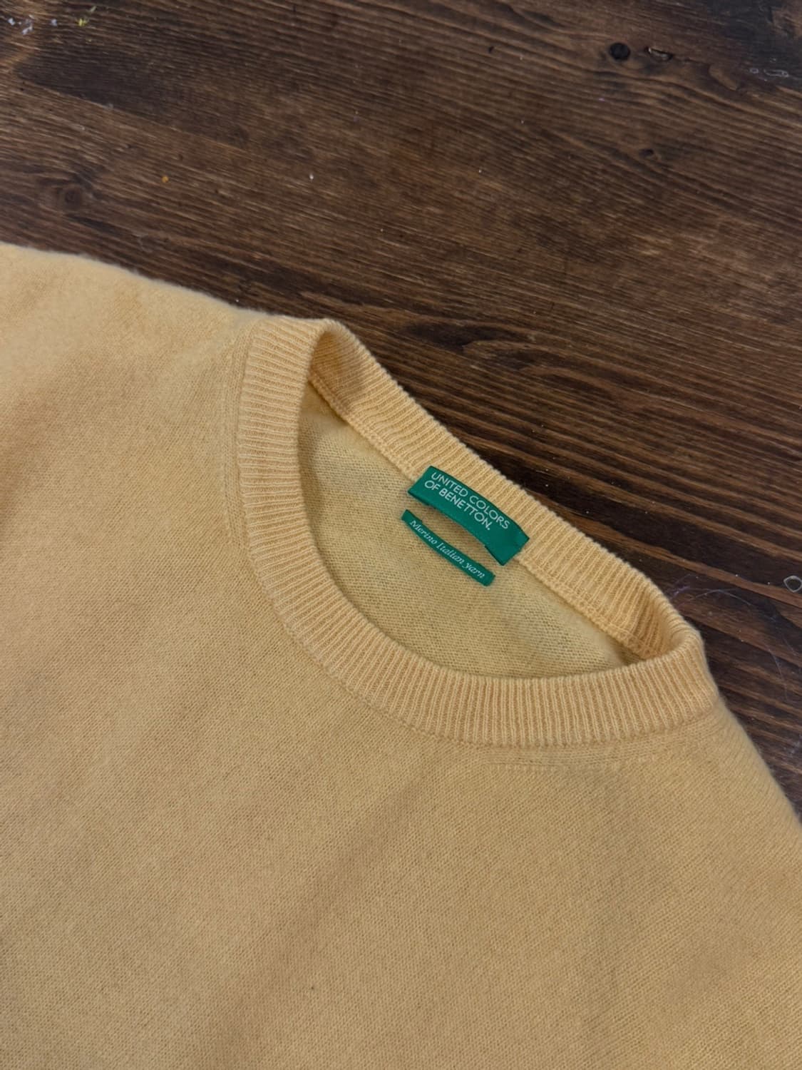 베네통 메리노울 니트 95 상품이미지7