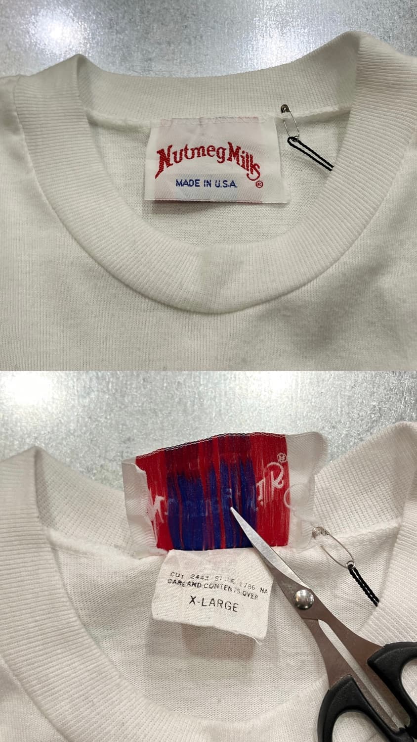 (XL) 80~90s USA 메이저리그 디트로이트 타이거즈 반팔티 5부티 상품이미지10