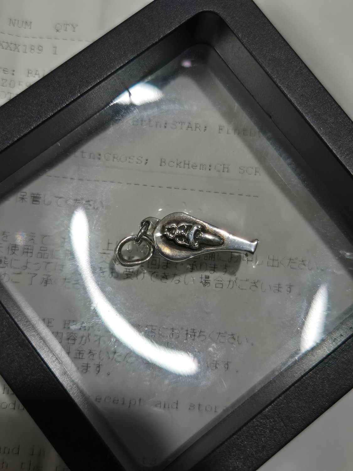 크롬하츠 대거휘슬 펜던트(정품) 상품이미지3