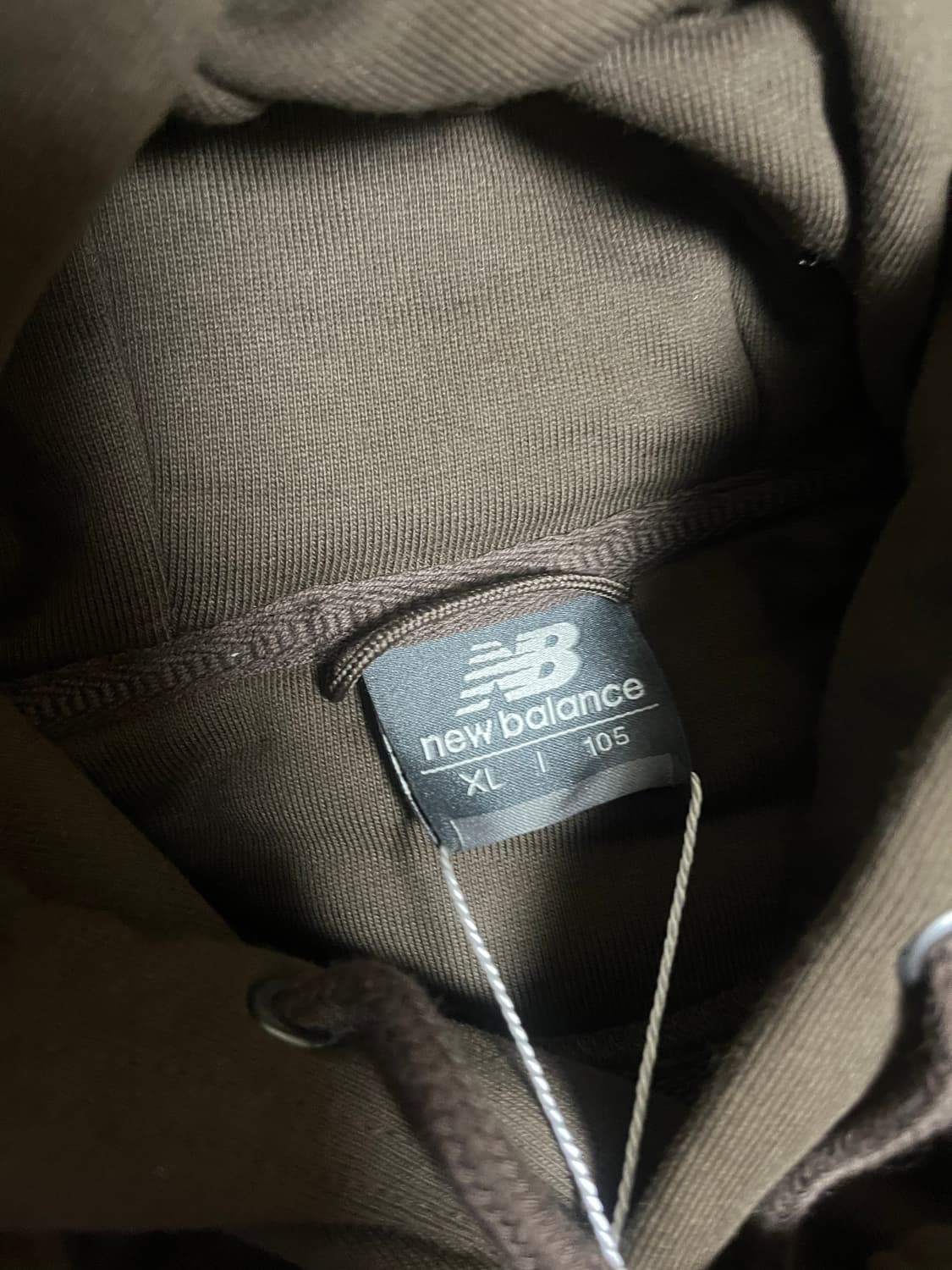 뉴발란스 서울 한정판 후드티 브라운 XL 105 NBN0F4A023BR 상품이미지7