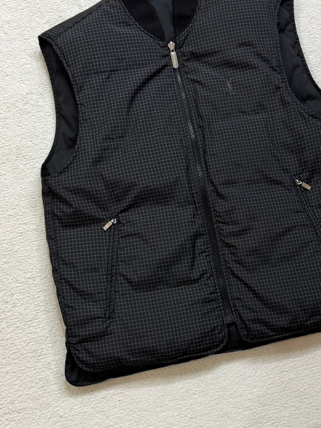 입생로랑 리버시블 구스다운 패딩조끼 베스트 상품이미지8