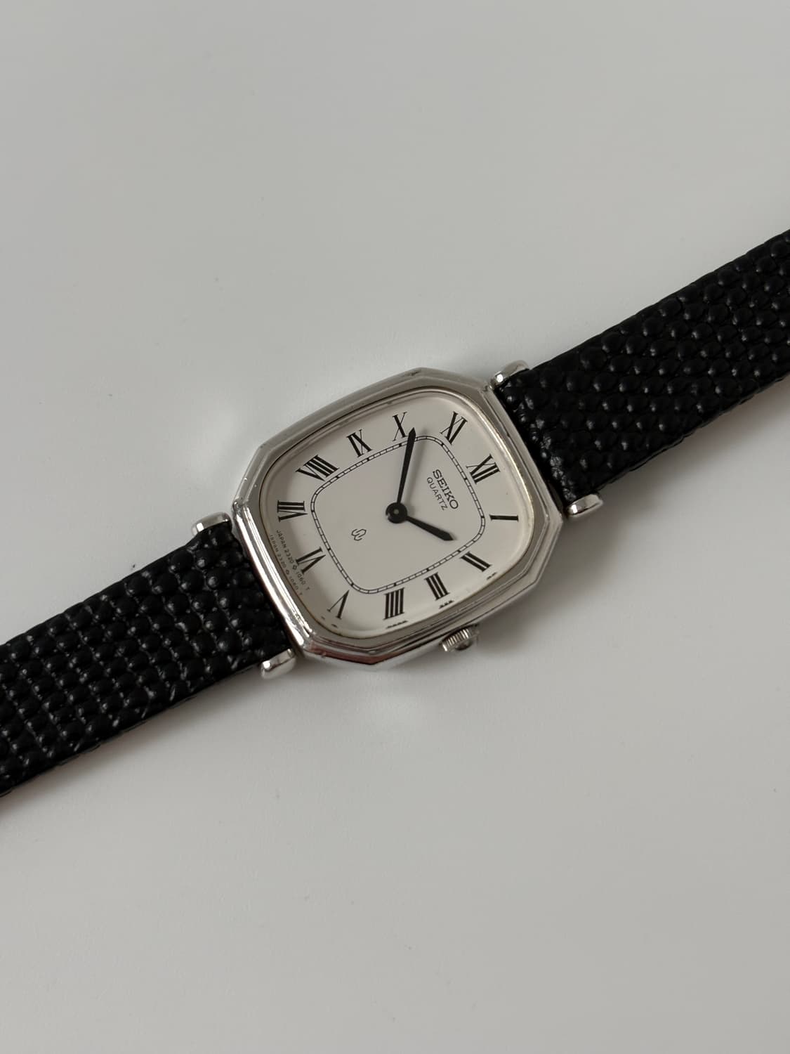 1980s Roman Silver Octagon Ladies Quartz 상품이미지4