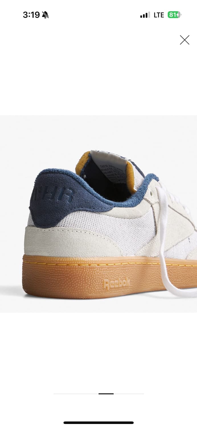 리복x웨스턴 하이드로다이나믹 클럽c85 285 클럽씨 상품이미지6