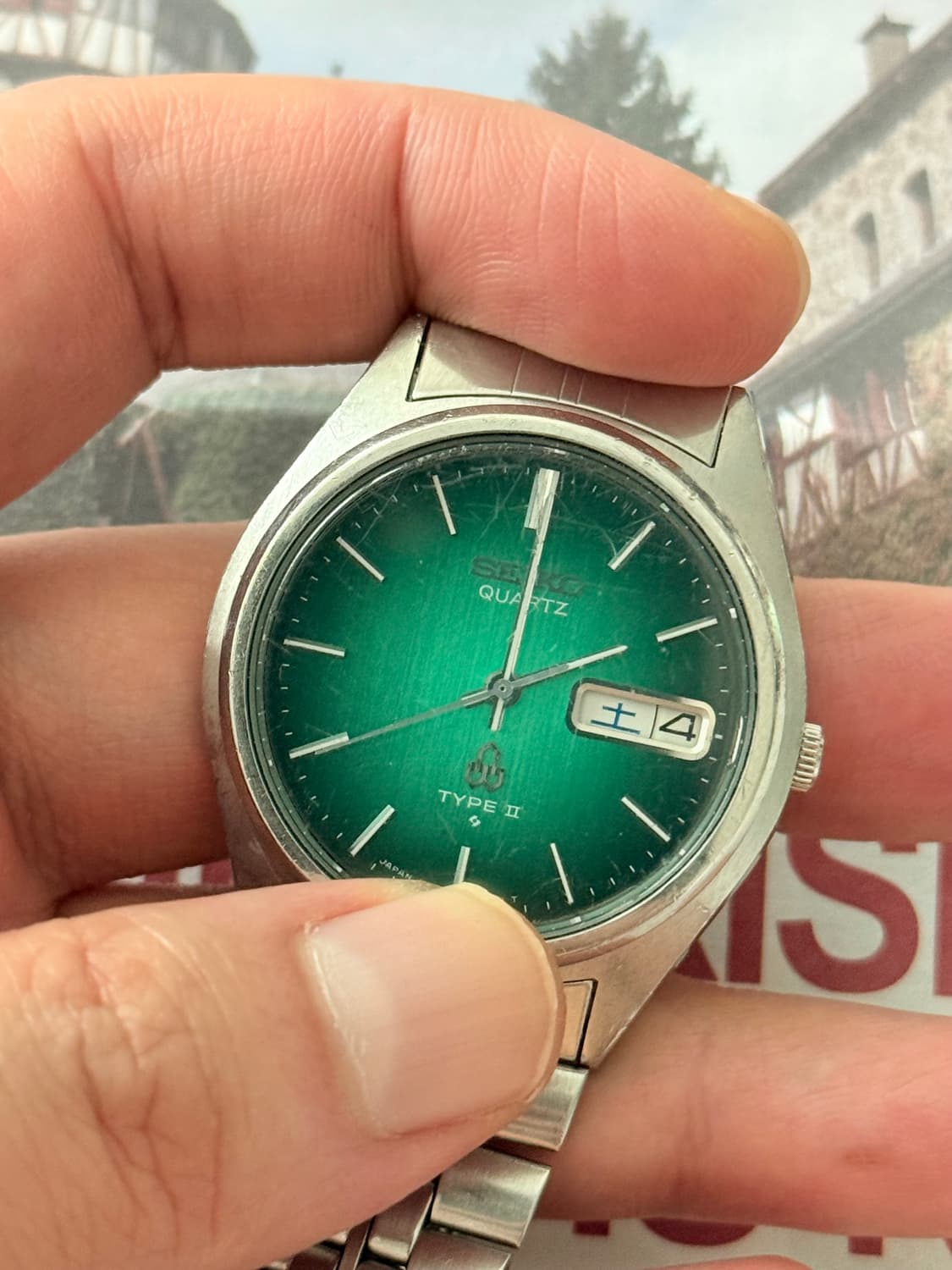 세이코 Seiko Type II 그린 그라데이션 상품이미지8