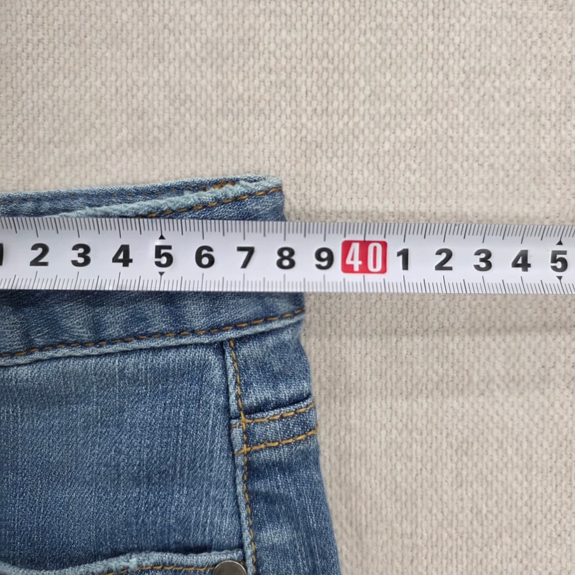 [28] 플랙 청 데님 반바지 0219J 상품이미지6