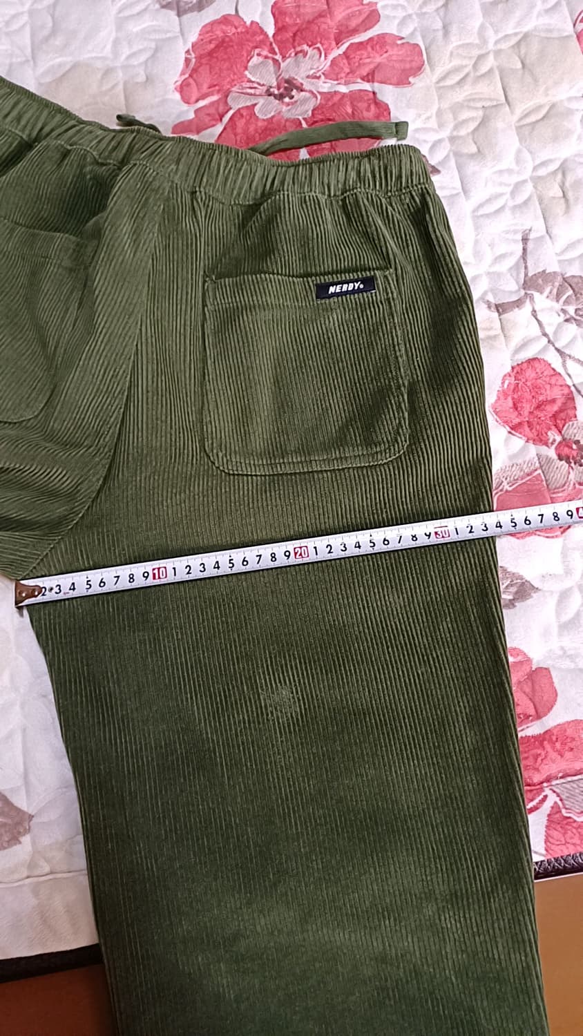 널디 와이드 코듀로이팬츠 L 기장108 상품이미지7