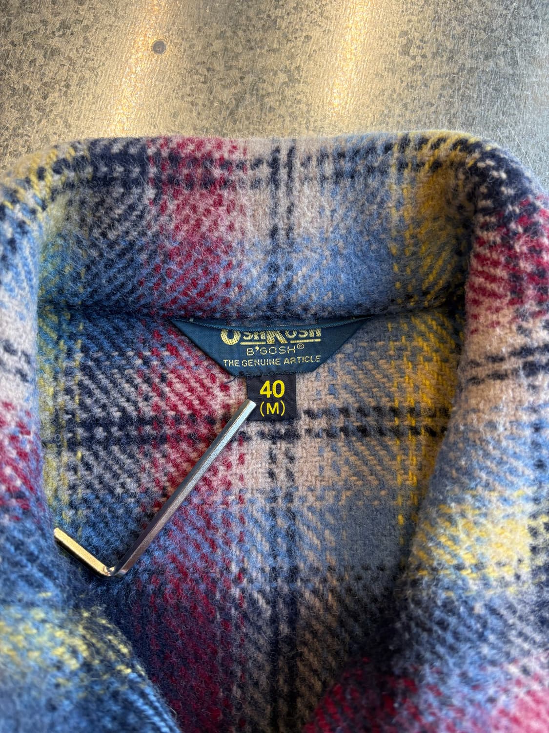 80s OshKosh 울 워크 자켓 상품이미지4