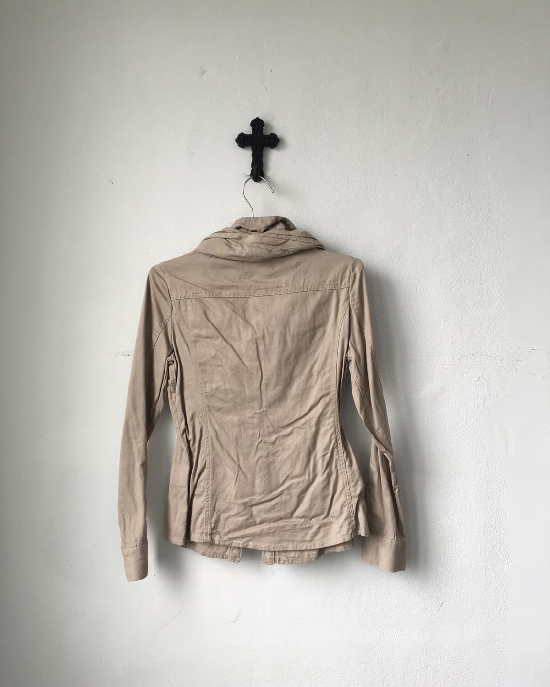 High neck shirt jacket 상품이미지3