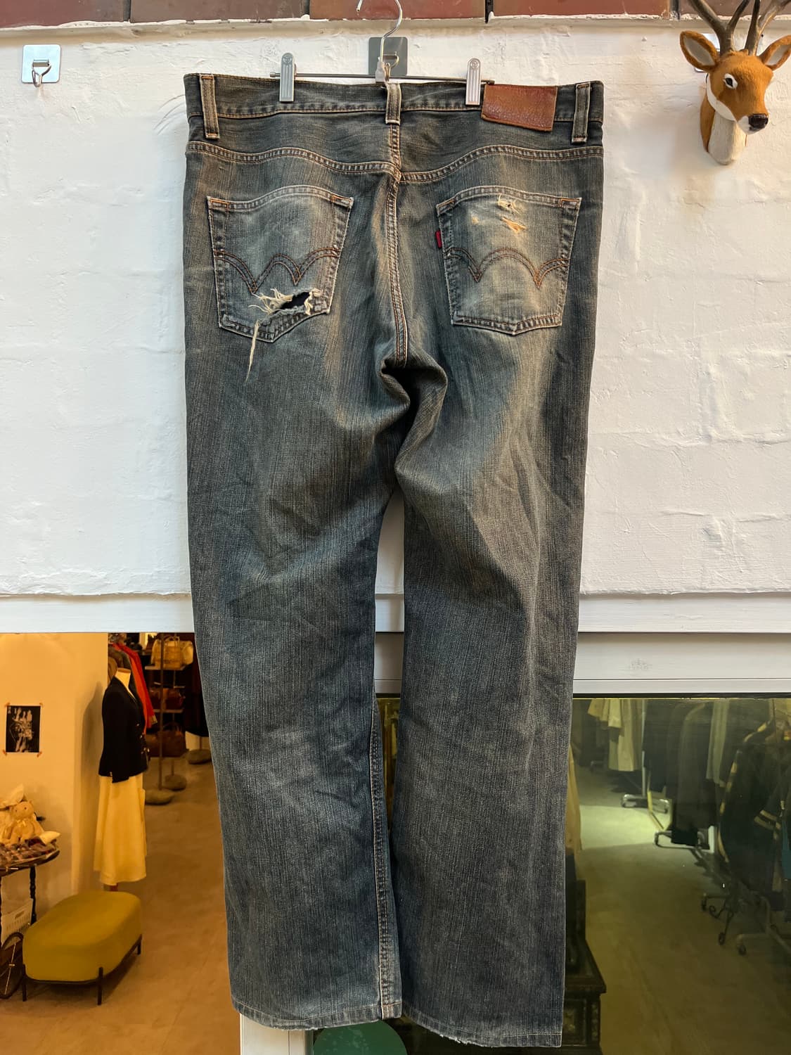 Edwin 503 Japan 워싱 데님 진 36 상품이미지8