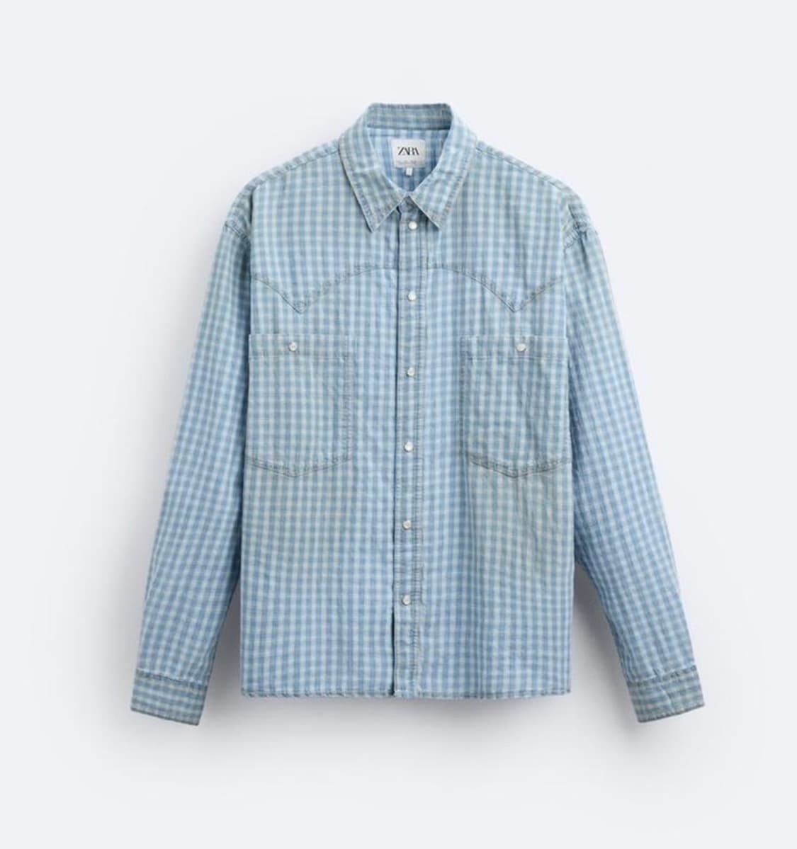 (삽니다) 자라 워시드 체크셔츠 S 구해요! 상품이미지2