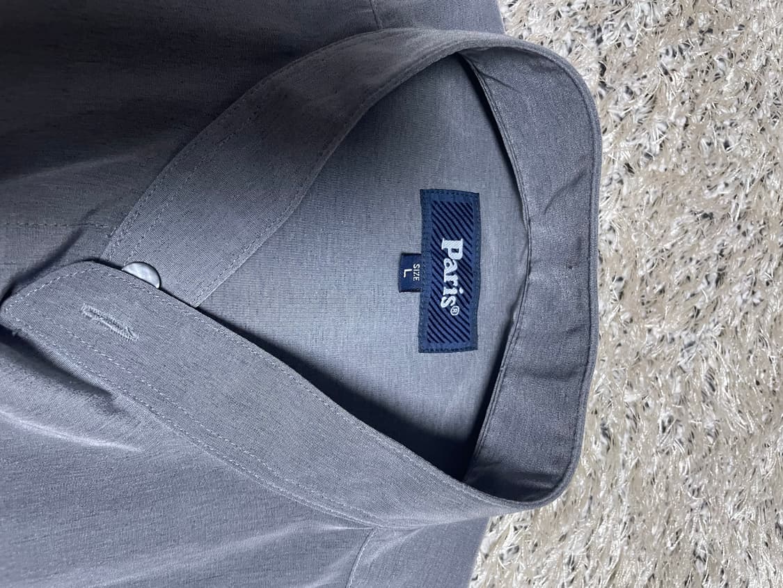 일본판 PARIS 차이나카라 셔츠 사이즈 105~110 상품이미지4