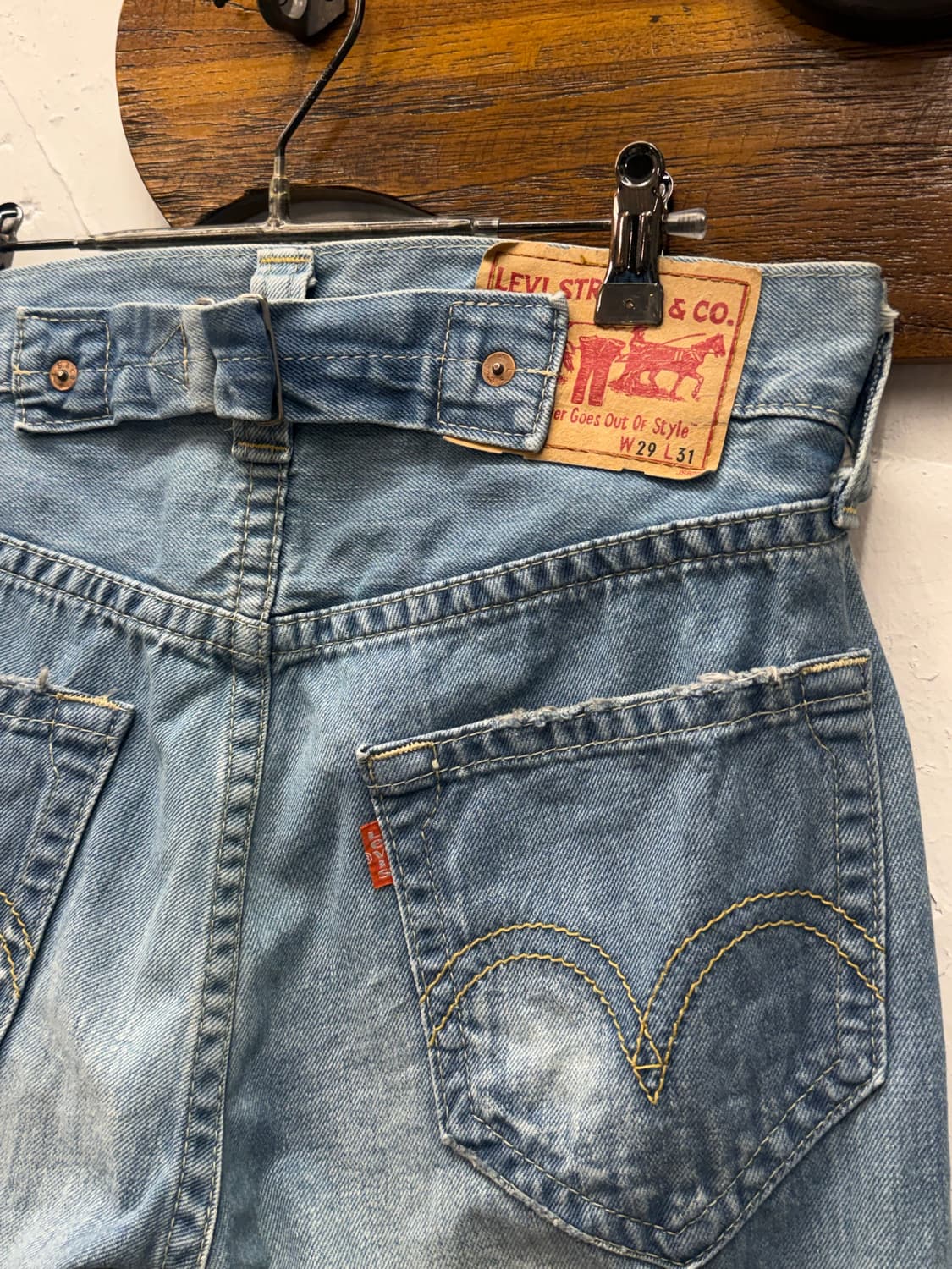 Japan Levi's 902 Cinch Back Straight 상품이미지3