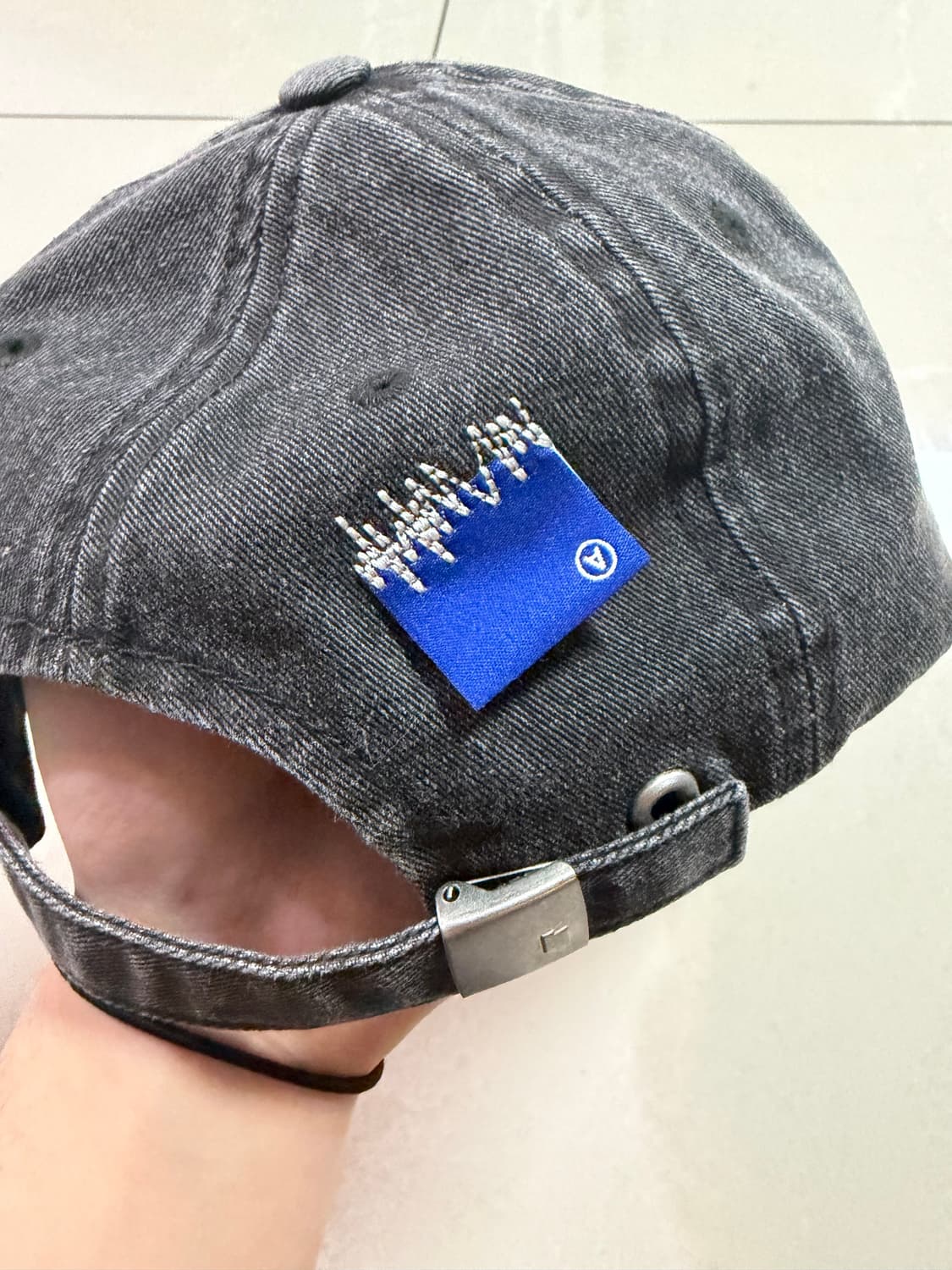 아더에러 시그니피컨트 TRS 태그 캡 01 차콜 상품이미지3